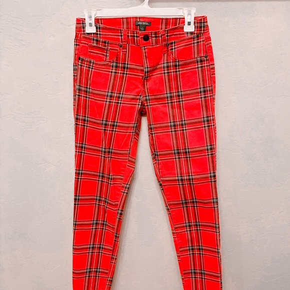 Red plaid pants - Picture 5 of 6